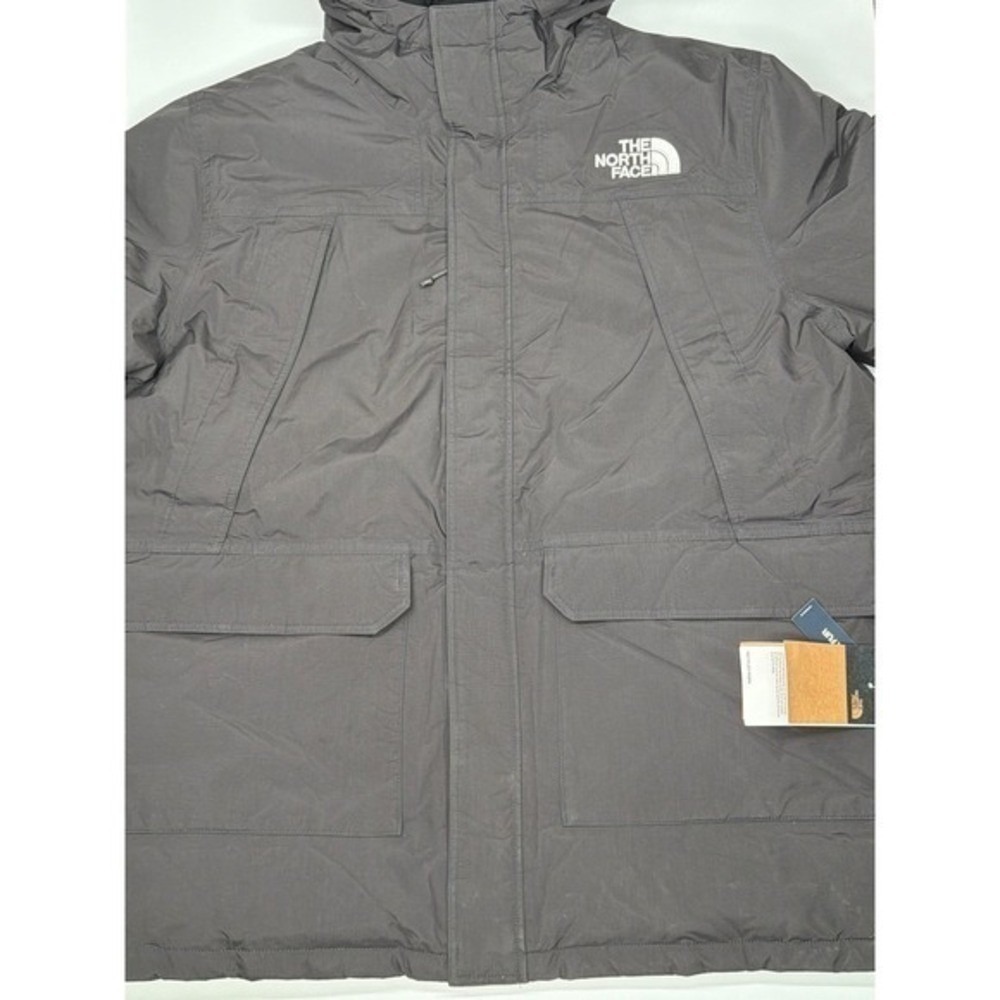 The North‎ Face MCMURDO PARKA BLACK Men's 3XL Down Jacket Hood Insulated NWT